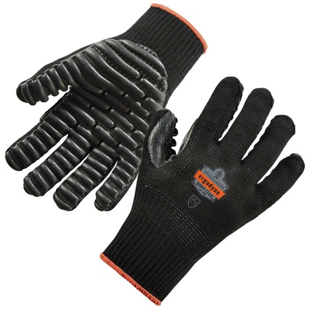 ERGODYNE 9003 L Black Certified Lightweight Anti-Vibration Gloves 17594